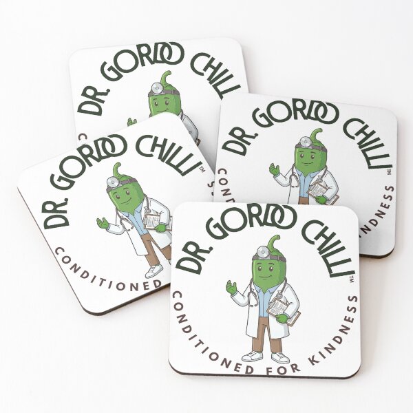Item preview, Dr. Gordo Chilli — Cute Jalapeño Doctor Kawaii Food Art | Conditioned For Kindness designed and sold by monolithstudio.