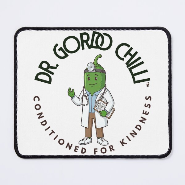Item preview, Dr. Gordo Chilli — Cute Jalapeño Doctor Kawaii Food Art | Conditioned For Kindness designed and sold by monolithstudio.