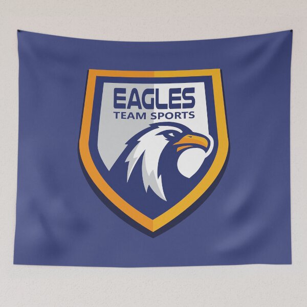 Item preview, Eagle Team Sport – Fierce Athletic Mascot Logo Design designed and sold by MerlinWear.