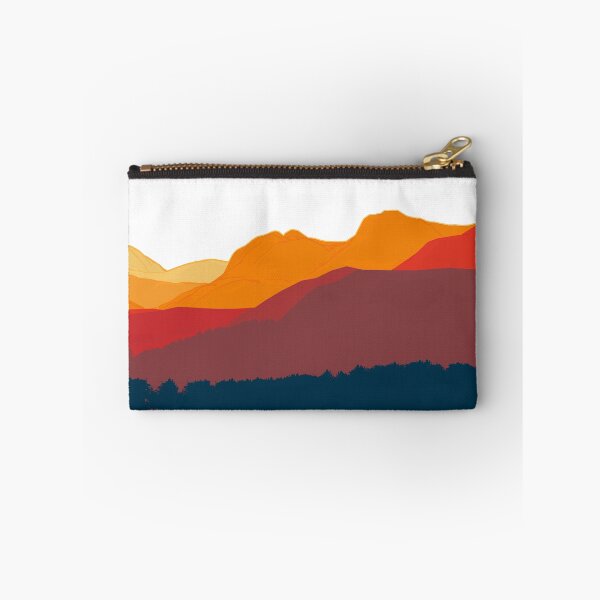 Item preview, Stylised view of Langdale Pikes from Waterhead in Ambleside (v3) designed and sold by LazloWoodbine.