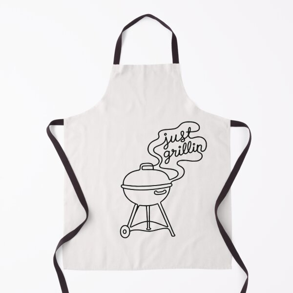 Item preview, Just Gillin' | Minimalist Backyard Vibes Grill Line Art Design designed and sold by OverThunk.