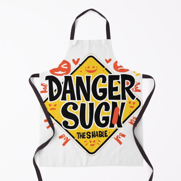Item preview, Danger Sucks The S Hable Funny Warning Sign Graphic T-Shirt | Meme Humor Design designed and sold by Vvmd.