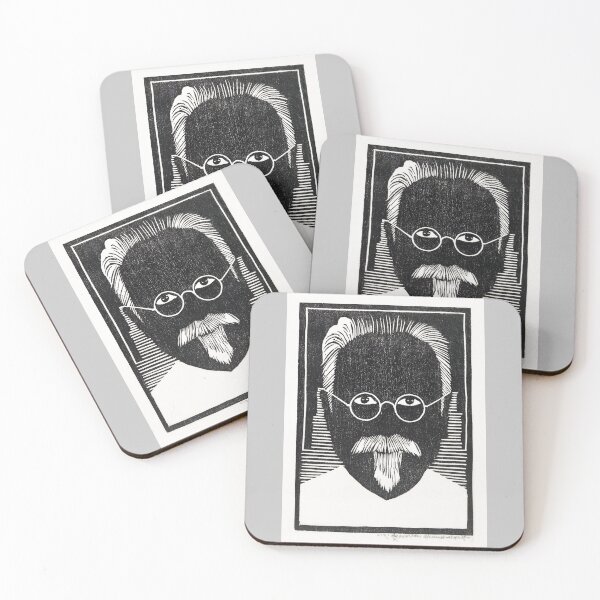 Item preview, Self-Portrait with Glasses and Goatee — Samuel Jessurun de Mesquita designed and sold by ComedieHumaine.