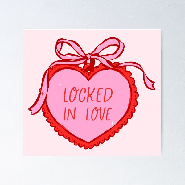 Item preview, Locked in love designed and sold by OtterFactory.