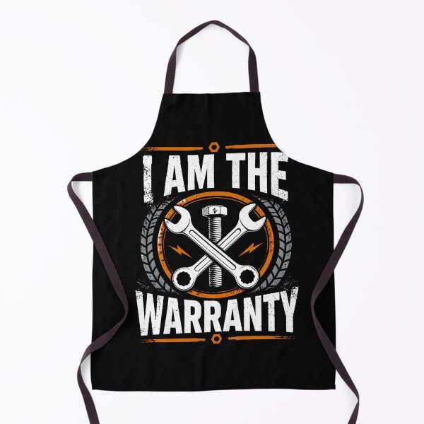 Item preview, I Am The Warranty Funny Mechanic Quote Auto Repair Technician Garage Humor Wrench Graphic designed and sold by All1style.