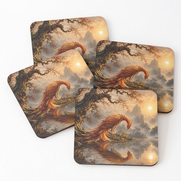 Item preview, Phoenix Reflection of Silence designed and sold by ManJiangHong.