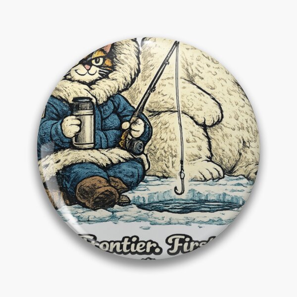 Item preview, Alaska Tortie — Ice Fishing Cat Polar Bear Humor Gift designed and sold by Martin's_Design.