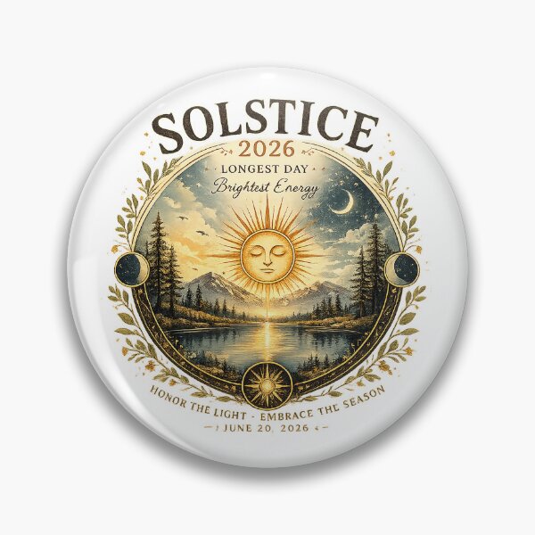 Item preview, Summer Solstice 2026 | Longest Day of the Year Celestial Sun Nature Design designed and sold by best-2025.