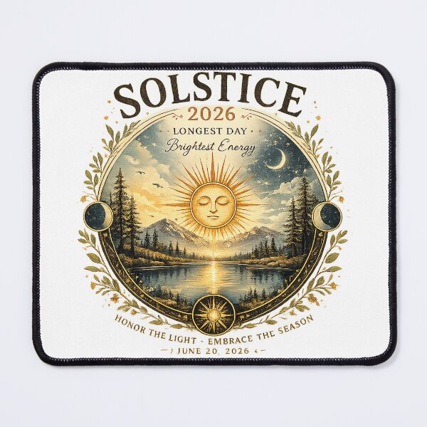 Item preview, Summer Solstice 2026 | Longest Day of the Year Celestial Sun Nature Design designed and sold by best-2025.