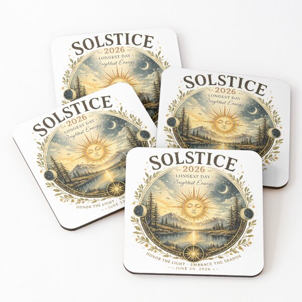 Item preview, Summer Solstice 2026 | Longest Day of the Year Celestial Sun Nature Design designed and sold by best-2025.
