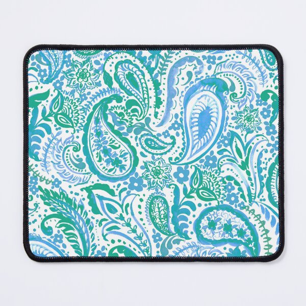 Item preview, Paisley pattern in green designed and sold by bokasin.