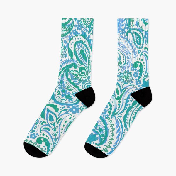 Item preview, Paisley pattern in green designed and sold by bokasin.