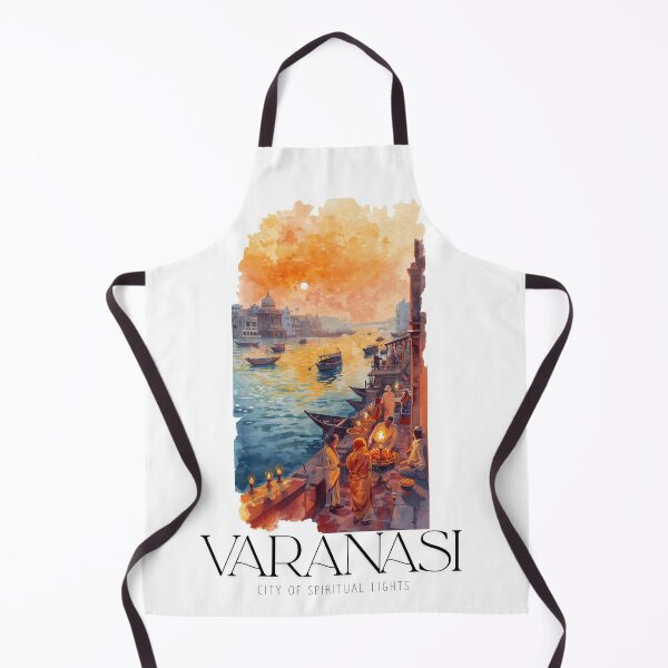 Item preview, Varanasi Vibes – Sacred Streets & Timeless Soul | Spiritual India Merch designed and sold by mndesignworx.