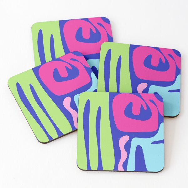 Item preview, Colorful Abstract Mid Century Modern Kwaito Contemporary Pattern designed and sold by kierkegaard.