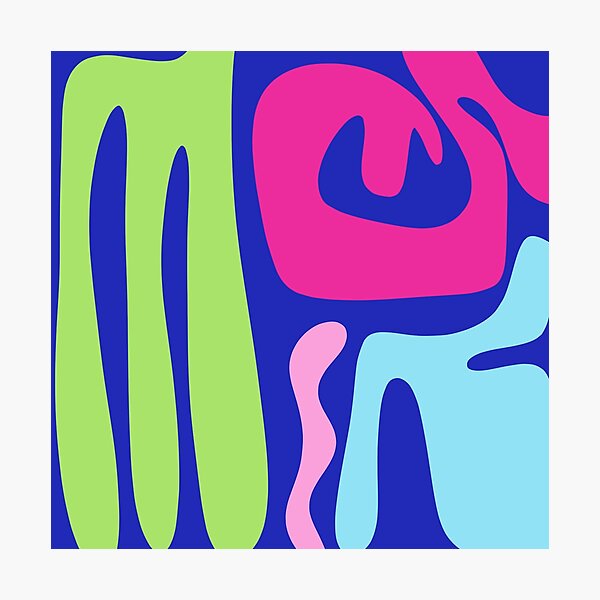 Item preview, Colorful Abstract Mid Century Modern Kwaito Contemporary Pattern designed and sold by kierkegaard.