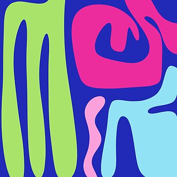 Artwork thumbnail, Colorful Abstract Mid Century Modern Kwaito Contemporary Pattern by kierkegaard