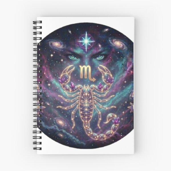 Item preview, Scorpio Zodiac Sign Cosmic Art - Astrology and Horoscope Design designed and sold by BoldConcept43.