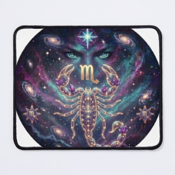 Item preview, Scorpio Zodiac Sign Cosmic Art - Astrology and Horoscope Design designed and sold by BoldConcept43.