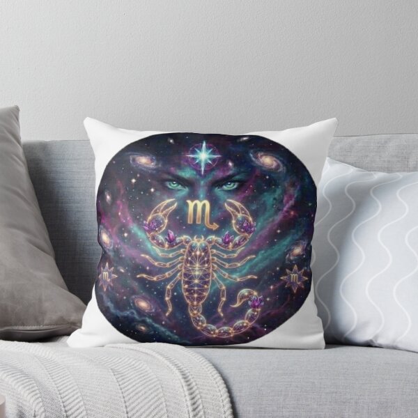 Item preview, Scorpio Zodiac Sign Cosmic Art - Astrology and Horoscope Design designed and sold by BoldConcept43.