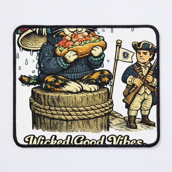 Item preview, Massachusetts Tortie — Lobster Roll Cat Boston Humor Gift designed and sold by Martin's_Design.