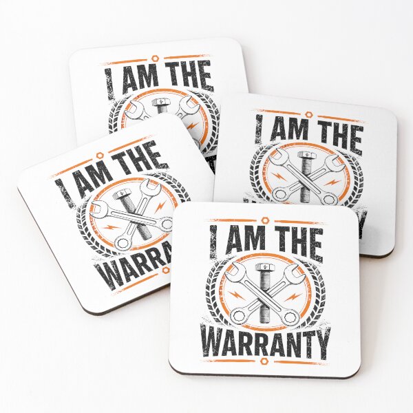 Item preview, I Am The Warranty Funny Mechanic Quote Auto Repair Technician Garage Humor Wrench Graphic designed and sold by All1style.