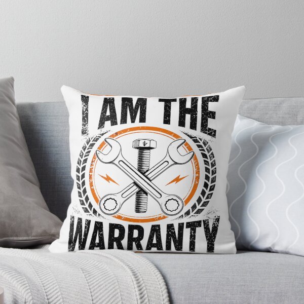 Item preview, I Am The Warranty Funny Mechanic Quote Auto Repair Technician Garage Humor Wrench Graphic designed and sold by All1style.
