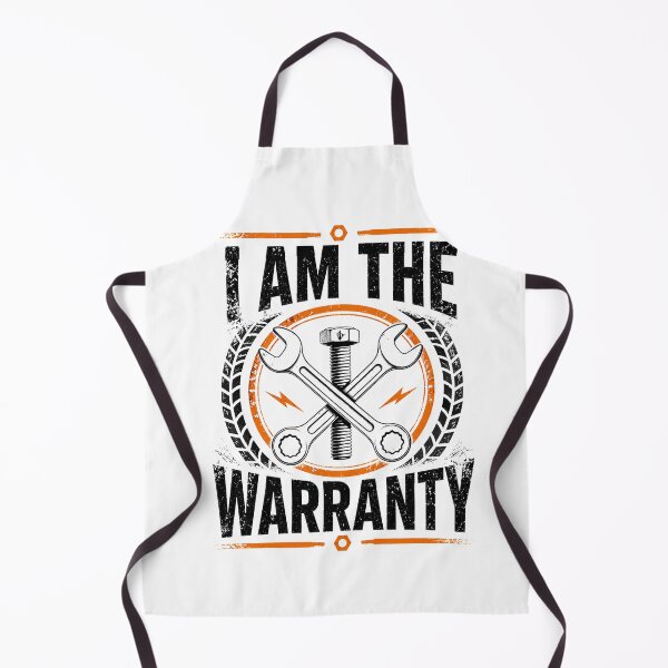 Item preview, I Am The Warranty Funny Mechanic Quote Auto Repair Technician Garage Humor Wrench Graphic designed and sold by All1style.