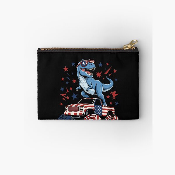 Item preview, American Dinosaur Monster Truck USA Fourth Of July designed and sold by SofenArt.