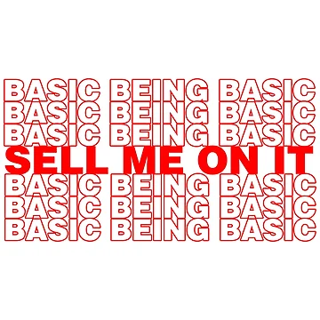 Artwork thumbnail, basic being basic by chelsea ✿