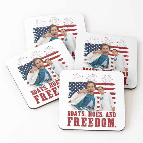Item preview, Funny Boats Hoes And Freedom designed and sold by rusiaa.