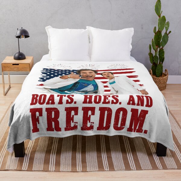 Item preview, Funny Boats Hoes And Freedom designed and sold by rusiaa.