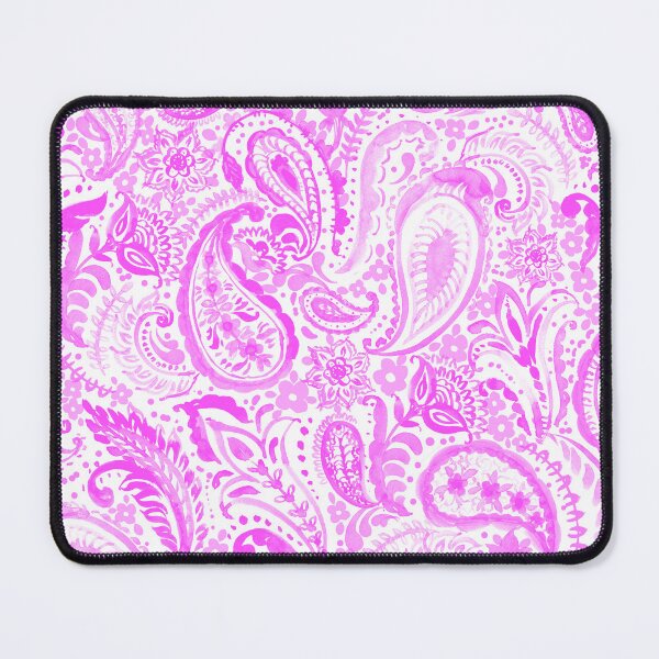 Item preview, Paisley pattern in pink designed and sold by bokasin.