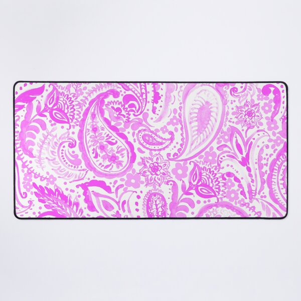 Item preview, Paisley pattern in pink designed and sold by bokasin.