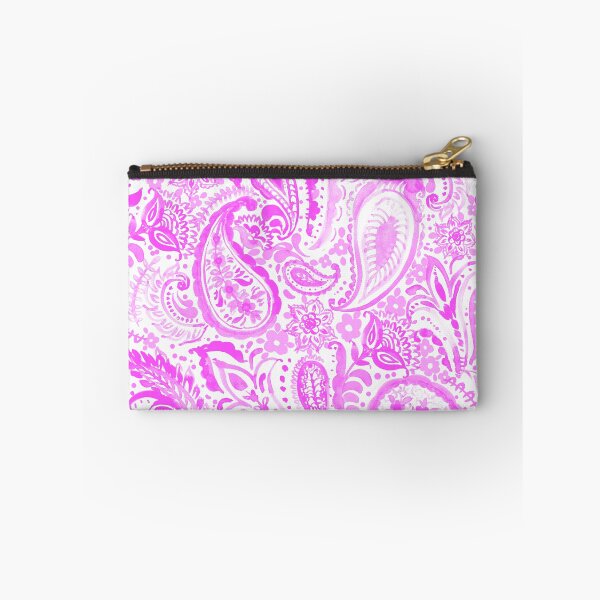 Item preview, Paisley pattern in pink designed and sold by bokasin.