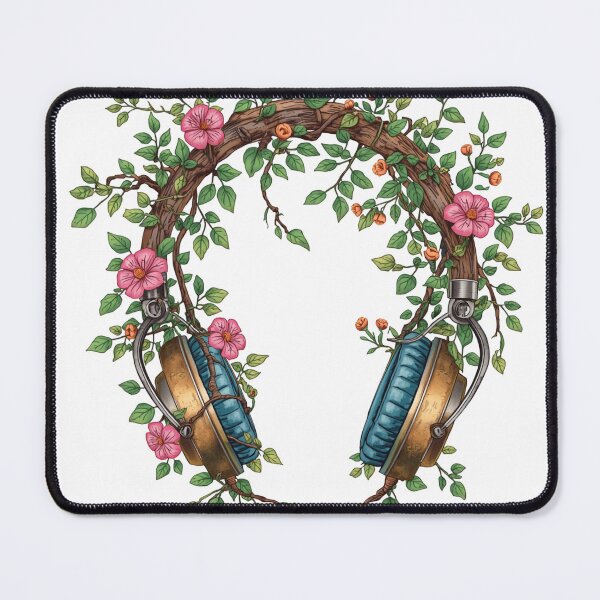 Item preview, Overgrown Headphones designed and sold by catcurio.