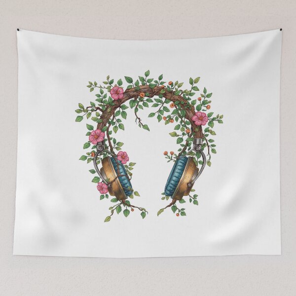 Item preview, Overgrown Headphones designed and sold by catcurio.