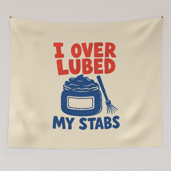 Item preview, Lube Technician I Over Lubed My Stabs designed and sold by bosamji.