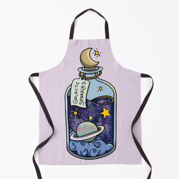 Item preview, Galactic Sparkles — Celestial Potion Bottle Art for Space Lovers, Witchy Aesthetic & Magical Gifts designed and sold by Mrsmauve.