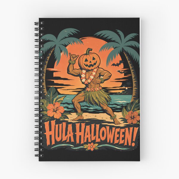 Item preview, Hula Halloween Pumpkin Luau designed and sold by Victor Shadehorn.