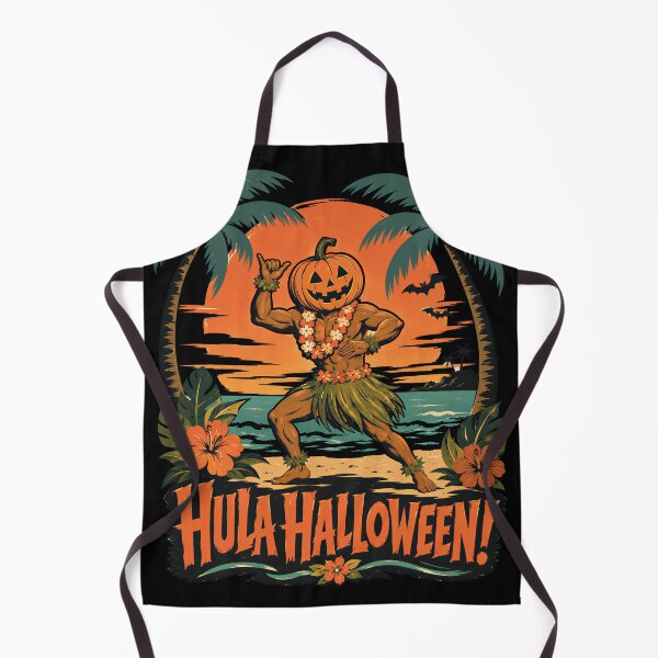 Item preview, Hula Halloween Pumpkin Luau designed and sold by Victor Shadehorn.