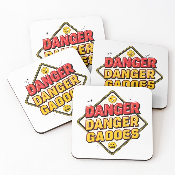 Item preview, Danger Danger Gadoes Funny Retro Warning Sign T-Shirt | Meme Humor Graphic Design designed and sold by Vvmd.