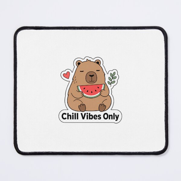 Item preview, Chill Vibes Only Capybara designed and sold by Driftmark.