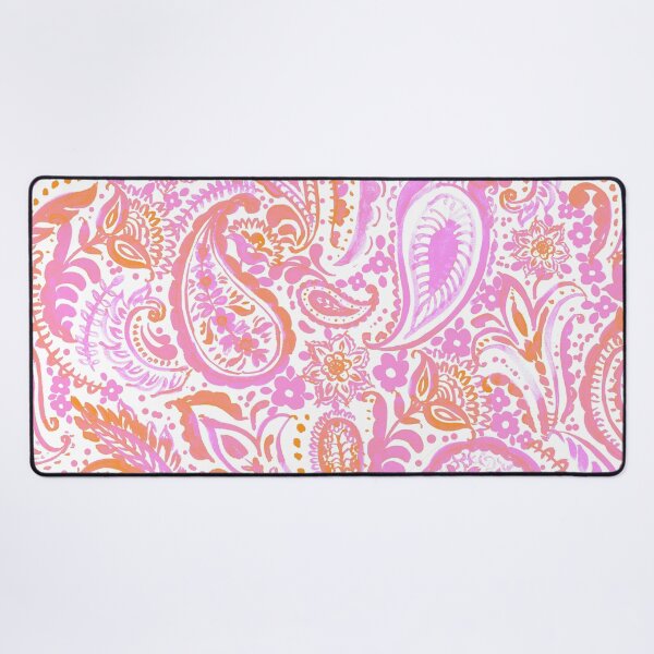 Item preview, Copy of Paisley pattern in pink designed and sold by bokasin.