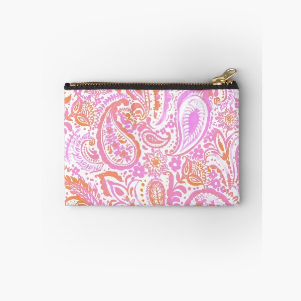 Item preview, Paisley pattern in pink designed and sold by bokasin.