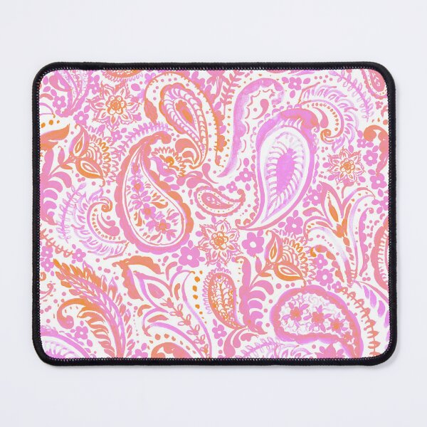 Item preview, Copy of Paisley pattern in pink designed and sold by bokasin.