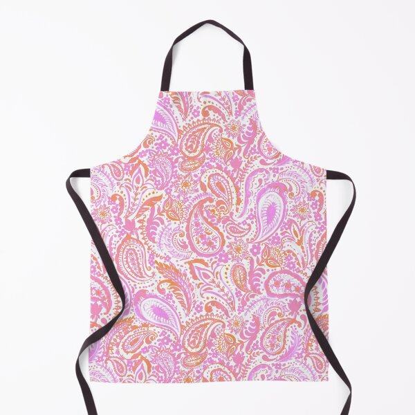 Item preview, Paisley pattern in pink designed and sold by bokasin.