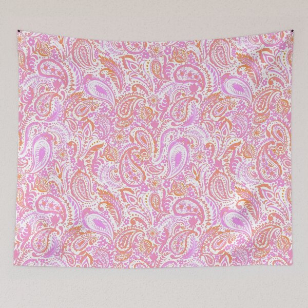 Item preview, Copy of Paisley pattern in pink designed and sold by bokasin.