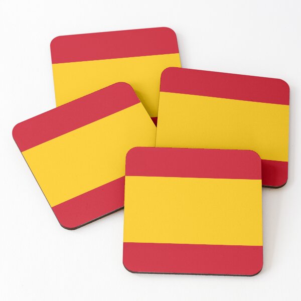 Item preview, Spain Flag (Plain Civil Version) – Red Yellow Red – Public Domain – Football & World Cup Support designed and sold by RachelMacht.