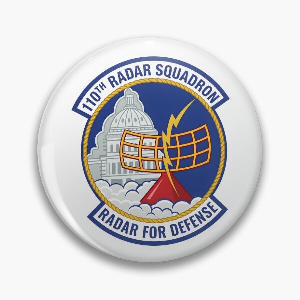 Item preview, 110th Radar Squadron Radar for Defense Patch designed and sold by CharlieDesings.