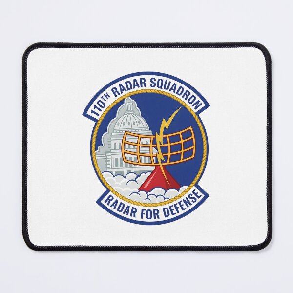 Item preview, 110th Radar Squadron Radar for Defense Patch designed and sold by CharlieDesings.